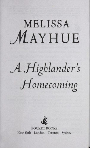 Image 0 of A Highlander's Homecoming (Daughters of the Glen, Book 6)