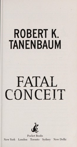 Image 0 of Fatal Conceit: A Novel (26) (A Butch Karp-Marlene Ciampi Thriller)