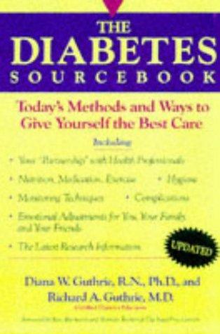 Image 0 of The Diabetes Sourcebook: Today's Methods and Ways to Give Yourself the Best Care