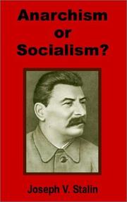 Anarchism or Socialism
