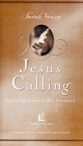 Image 0 of Jesus Calling, Padded Hardcover, with Scripture References: Enjoying Peace in Hi