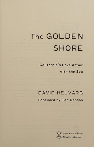 Image 0 of The Golden Shore: California's Love Affair with the Sea