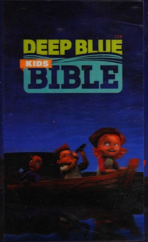 Image 0 of CEB Common English Bible Deep Blue Kids Bible Decotone White Splash: Diving Deep