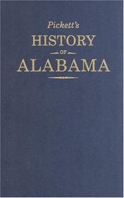 Pickett's History of Alabama