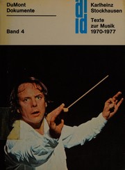 Texte zur Musik 1977-1984