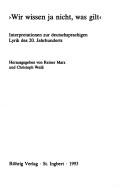 Bokens framsida