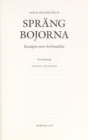 Bokens framsida