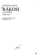 Book cover of Rákosi a csúcson, 1948-1953