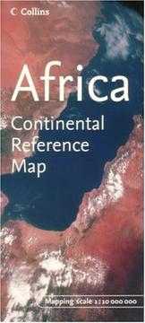 Africa Continental Reference Map by Collins (Continental Map)