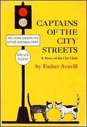 Cover of Captains of the City Streets by Esther Holden Averill