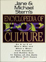 Cover of Jane & Michael Stern's Encyclopedia of Pop Culture by Jane Stern