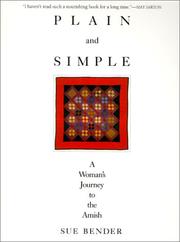 Cover of Plain and Simple by Sue Bender