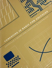 Cover of Computing in BASIC for Calculus by Granville C. Henry