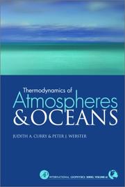 Cover of Thermodynamics of Atmospheres and Oceans by Judith A. Curry