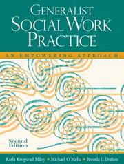 Cover of Generalist Social Work Practice by Karla Krogsrud Miley