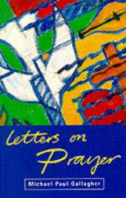 Cover of Letters on Prayer by Michael Paul Gallagher