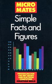 Cover of Simple Facts and Figures by Jonathan Inglis