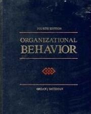 Cover of Organizational Behavior by Dennis W. Organ