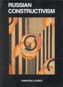 Cover of Russian Constructivism by Christina Lodder