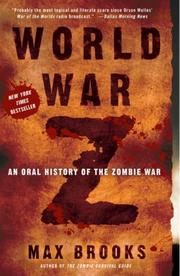 World War Z: An Oral History of the Zombie War book cover