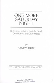 Cover of One More Saturday Night by Sandy Troy