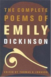 Cover of The Complete Poems of Emily Dickinson by Emily Dickinson