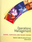 Cover of Operations Management by David A. Collier