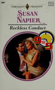 Cover of Reckless Conduct by Susan Napier