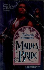 Cover of Maiden Bride by Deborah Simmons