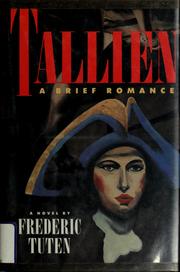 Cover of Tallien by Frederic Tuten