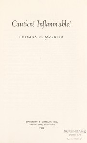 Cover of Caution! Inflammable! by Thomas N. Scortia