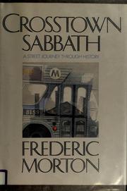 Cover of Crosstown Sabbath by Frederic Morton