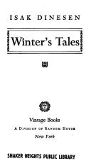 Cover of Winter's Tales by Isak Dinesen