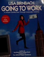 Cover of Going to Work by Lisa Birnbach