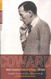 Noel Coward Plays 7