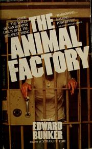 Cover of The Animal Factory by Edward Bunker