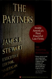 Cover of The Partners by James B. Stewart