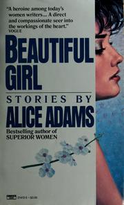 Cover of Beautiful Girl and Other Stories by Alice Adams