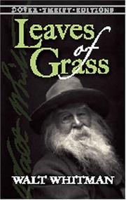 Cover of Leaves of Grass by Walt Whitman