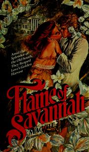 Cover of Flame of Savannah by Maggie Lyons