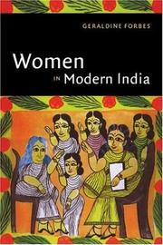 Cover of Women in Modern India by Geraldine Forbes