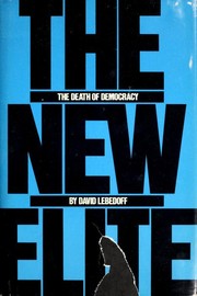 Cover of The New Elite by David Lebedoff