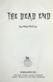 Cover of The Dead End by Mimi McCoy