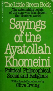 Cover of Principles de L'Ayatollah Khomeiny by Ruhollah Khomeini