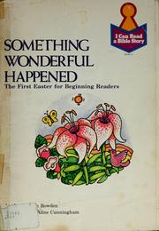 Cover of Something Wonderful Happened by Joan Chase Bowden