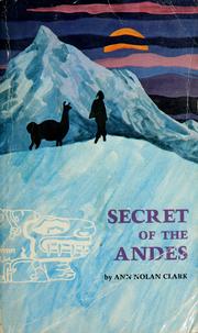 Cover of Secret of the Andes by Ann Nolan Clark