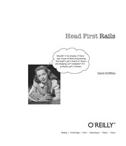 Head First Rails : A Learner's Companion to Ruby on Rails