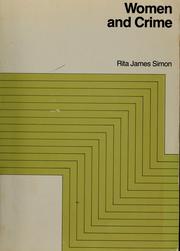 Cover of Women and Crime by Rita James Simon