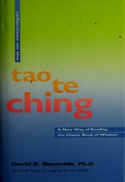 Cover of Reflections on the Tao Te Ching by David K. Reynolds