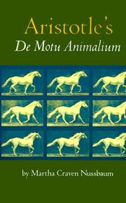 Aristotle's De Motu Animalium